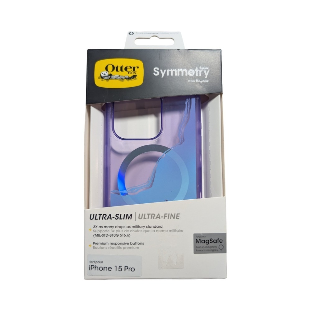 E2-O OtterBox‎ Symmetry Slim MagSafe Case Apple iPhone 15 Pro Galactic Dreaming